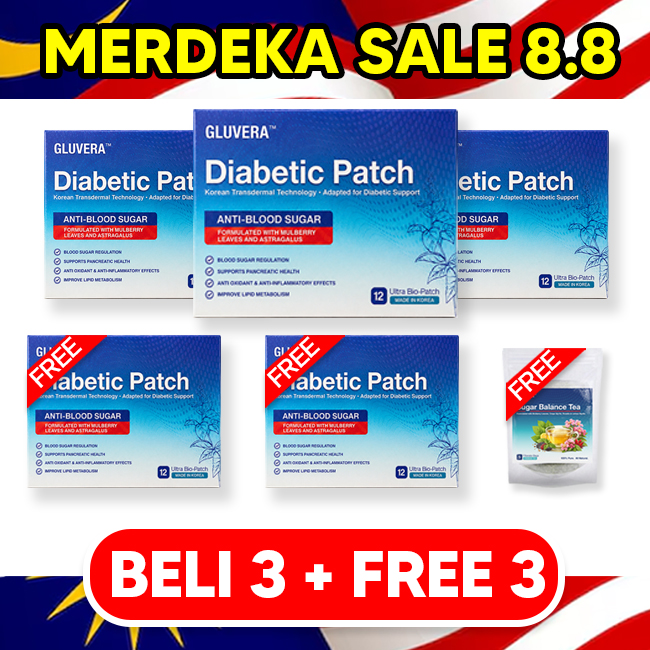 MERDEKA SALES SEMBUH : 3 KOTAK + FREE 2 KOTAK + FREE HERBAL TEA